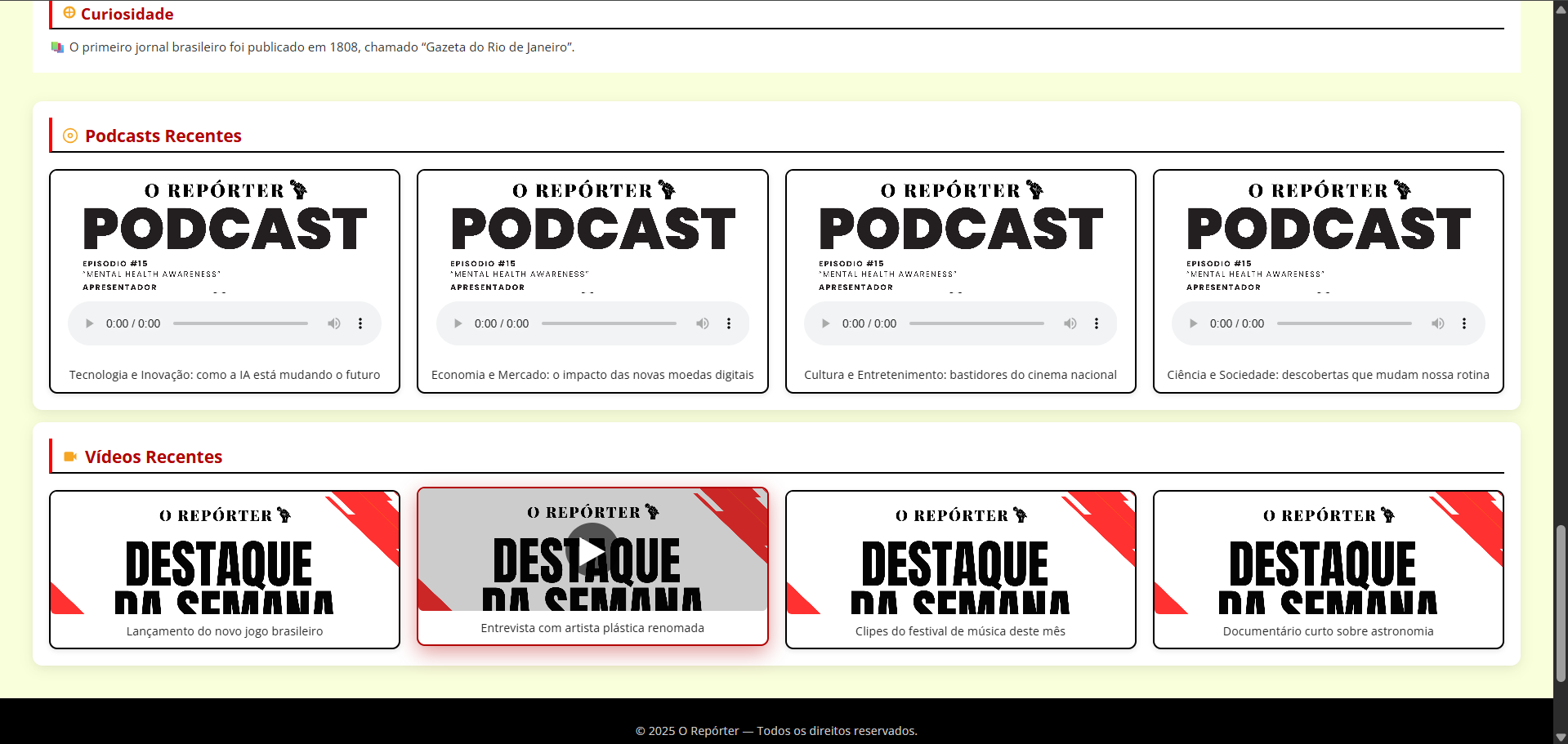 Imagem 3 do Projeto Jornal Online